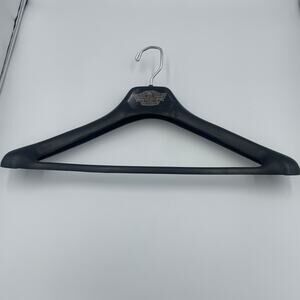 Harley Davidson Black Clothing Leather Coat Vest Chaps Jacket Hanger